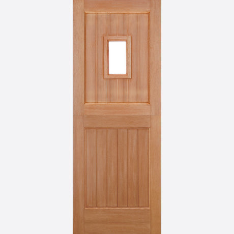 This is an image showing LPD - Stable 1L Straight Top Hardwood M&T Doors 762 x 1981 available from T.H Wiggans Ironmongery in Kendal, quick delivery at discounted prices.