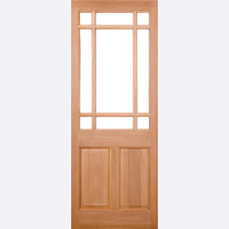This is an image showing LPD - Warwick Hardwood M&T Doors 915 x 2135 available from T.H Wiggans Ironmongery in Kendal, quick delivery at discounted prices.