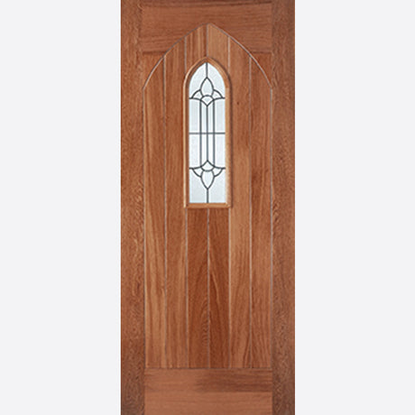 This is an image showing LPD - Westminster 1L Hardwood Doors 762 x 1981 available from T.H Wiggans Ironmongery in Kendal, quick delivery at discounted prices.