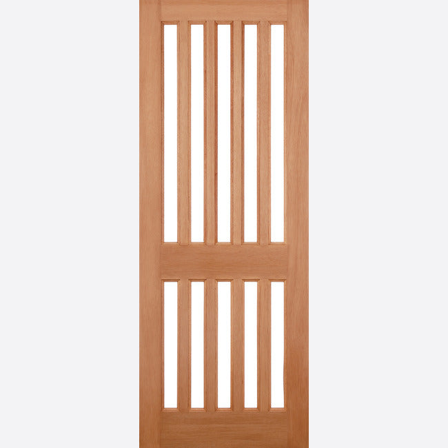 This is an image showing LPD - Windsor Hardwood M&T Doors 813 x 2032 available from T.H Wiggans Ironmongery in Kendal, quick delivery at discounted prices.