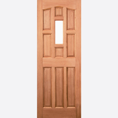 This is an image showing LPD - York 1L Hardwood M&T Doors 762 x 1981 available from T.H Wiggans Ironmongery in Kendal, quick delivery at discounted prices.