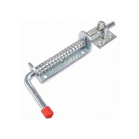 This is an image of Spira Brass - Spring Loaded Bolt Zinc 6" - 150mm available to order from T.H Wiggans Architectural Ironmongery in Kendal, quick delivery and discounted prices.