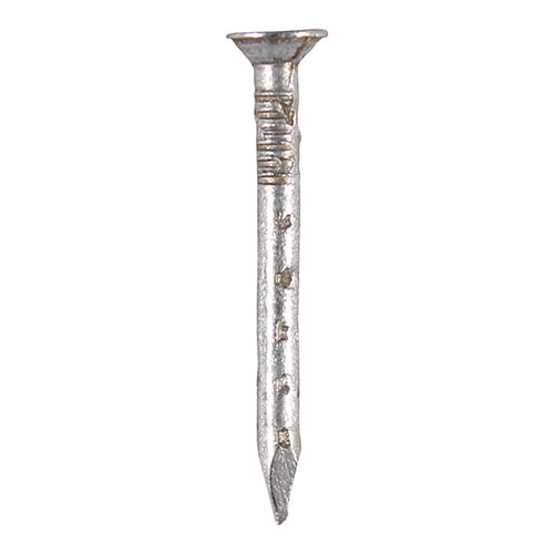 This is an image showing TIMCO Jagged Plasterboard Nails - Galvanised - 40 x 2.65 - 1 Kilograms TIMbag available from T.H Wiggans Ironmongery in Kendal, quick delivery at discounted prices.