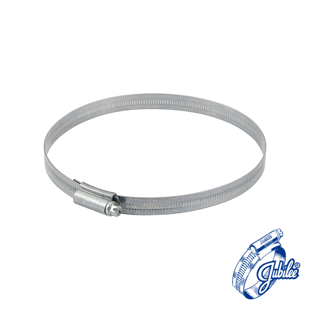 This is an image showing TIMCO Jubilee Clip Mild Steel - 6XMS - 120 - 150mm - 5 Pieces Bag available from T.H Wiggans Ironmongery in Kendal, quick delivery at discounted prices.