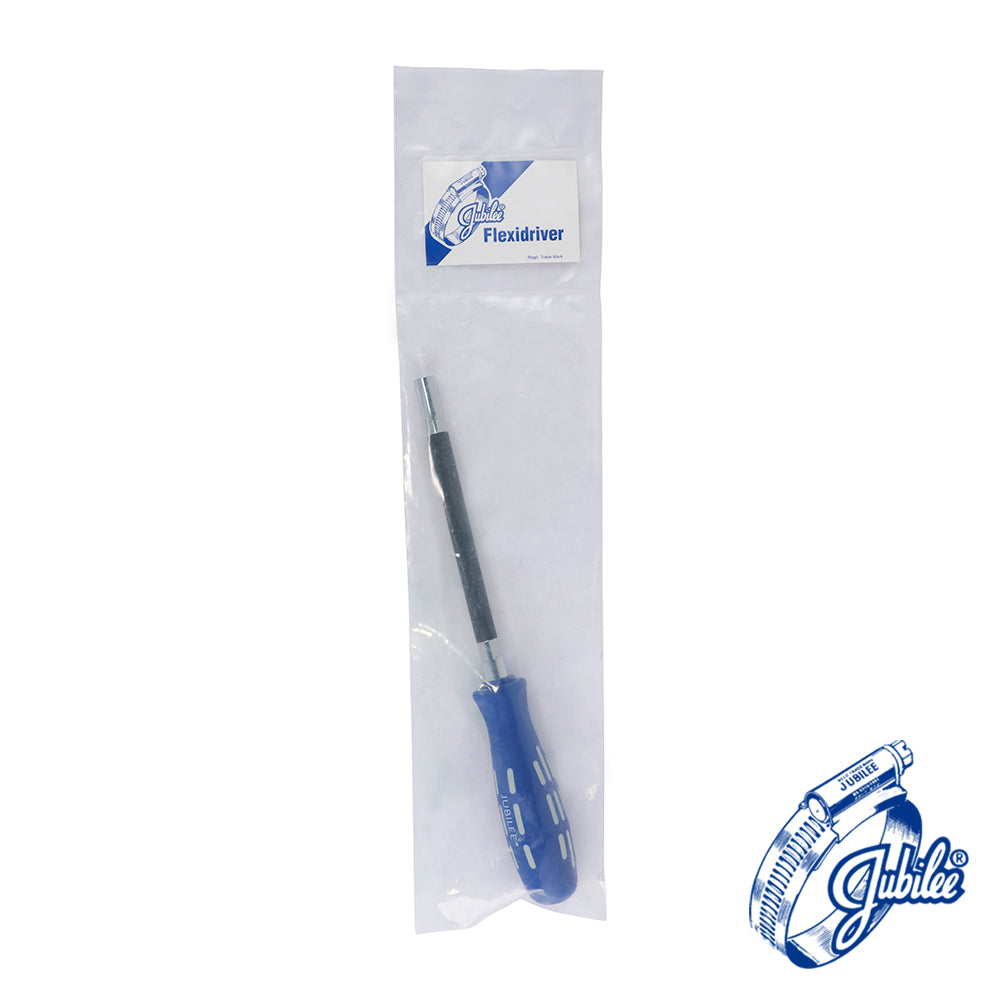 This is an image showing TIMCO Jubilee Flexidriver - FLX - 7mm - 1 Each Pack available from T.H Wiggans Ironmongery in Kendal, quick delivery at discounted prices.