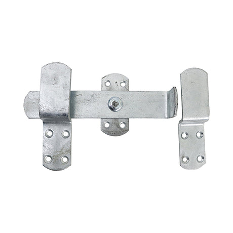 This is an image showing TIMCO Kick Over Stable Latch - Hot Dipped Galvanised - 240mm - 1 Each Plain Bag available from T.H Wiggans Ironmongery in Kendal, quick delivery at discounted prices.
