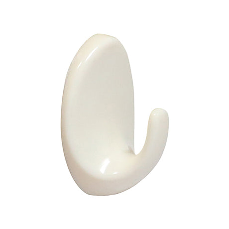 This is an image showing TIMCO Oval Self-Adhesive Hooks - Large - 57 x 42.5 - 3 Pieces TIMpac available from T.H Wiggans Ironmongery in Kendal, quick delivery at discounted prices.