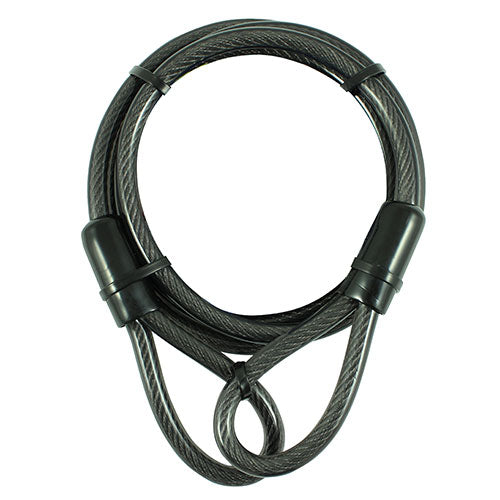 This is an image showing TIMCO Looped Security Cable - 15mm x 3m - 1 Each Backing Card available from T.H Wiggans Ironmongery in Kendal, quick delivery at discounted prices.