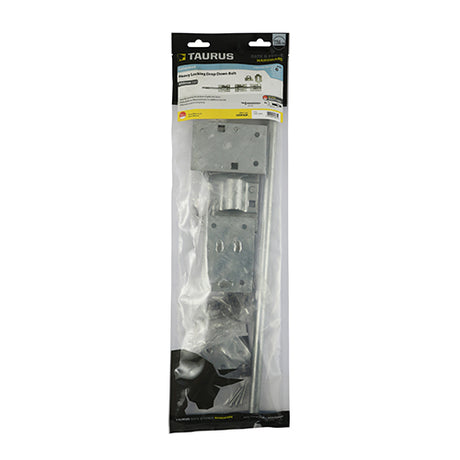 This is an image showing TIMCO Heavy Locking Drop Down Bolt - Hot Dipped Galvanised - 18" - 1 Each TIMbag available from T.H Wiggans Ironmongery in Kendal, quick delivery at discounted prices.