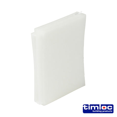 This is an image showing TIMCO Timloc Cavity Wall Weep Extension - Clear - 1144 - 50mm - 100 Pieces Box available from T.H Wiggans Ironmongery in Kendal, quick delivery at discounted prices.
