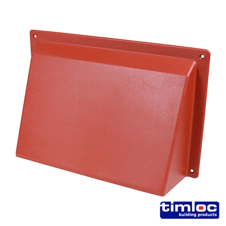This is an image showing TIMCO Timloc External Cowl - Terracotta - ABC96TE - 255 x 160 - 1 Each Bag available from T.H Wiggans Ironmongery in Kendal, quick delivery at discounted prices.