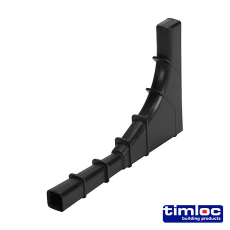 This is an image showing TIMCO Timloc Invisiweep Wall Weep - Black - IW50BL - 65 x 10 x 102 - 50 Pieces Box available from T.H Wiggans Ironmongery in Kendal, quick delivery at discounted prices.