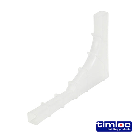 This is an image showing TIMCO Timloc Invisiweep Wall Weep - Clear - IW50CL - 65 x 10 x 102 - 50 Pieces Box available from T.H Wiggans Ironmongery in Kendal, quick delivery at discounted prices.
