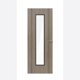 This is an image showing LPD - Monaco Laminate Glazed Light Grey Laminate Doors 838 x 1981 available from T.H Wiggans Ironmongery in Kendal, quick delivery at discounted prices.