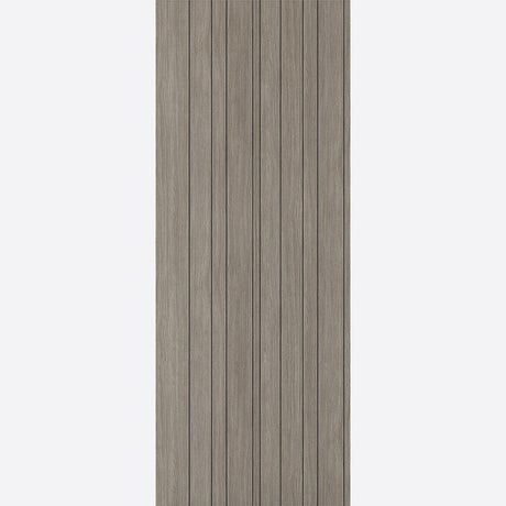 This is an image showing LPD - Montreal Pre-finished Light Grey Laminate Doors 838 x 1981 available from T.H Wiggans Ironmongery in Kendal, quick delivery at discounted prices.