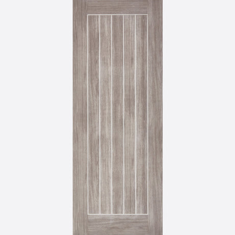 This is an image showing LPD - Mexicano Laminated Light Grey Laminated Doors 610 x 1981 available from T.H Wiggans Ironmongery in Kendal, quick delivery at discounted prices.