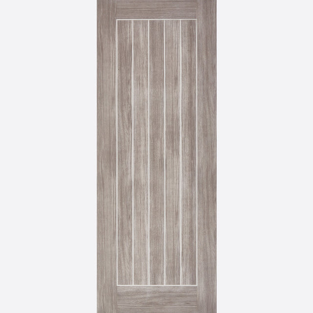 This is an image showing LPD - Mexicano Laminated Light Grey Laminated Doors 838 x 1981 available from T.H Wiggans Ironmongery in Kendal, quick delivery at discounted prices.