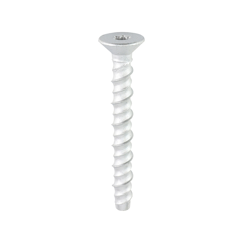 This is an image showing TIMCO Multi-Fix Masonry Bolts - Countersunk - Exterior - Silver - 10.0 x 100/M12 - 50 Pieces Box available from T.H Wiggans Ironmongery in Kendal, quick delivery at discounted prices.