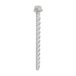 This is an image showing TIMCO Multi-Fix Masonry Bolts - Hex Flange - Exterior - Silver - 6.0 x 100 - 100 Pieces Box available from T.H Wiggans Ironmongery in Kendal, quick delivery at discounted prices.