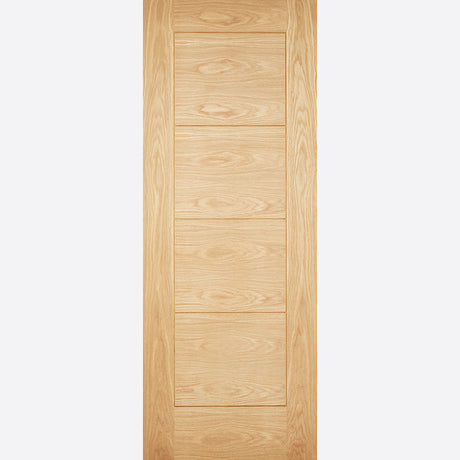 This is an image showing LPD - Modica Unfinished Oak Doors 838 x 1981 available from T.H Wiggans Ironmongery in Kendal, quick delivery at discounted prices.