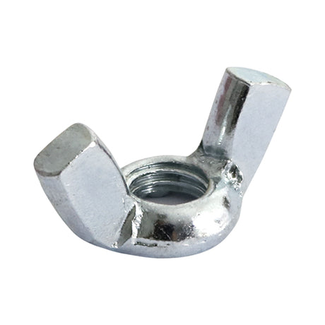This is an image showing TIMCO Wing Nuts - Zinc - M10 - 2 Pieces TIMpac available from T.H Wiggans Ironmongery in Kendal, quick delivery at discounted prices.