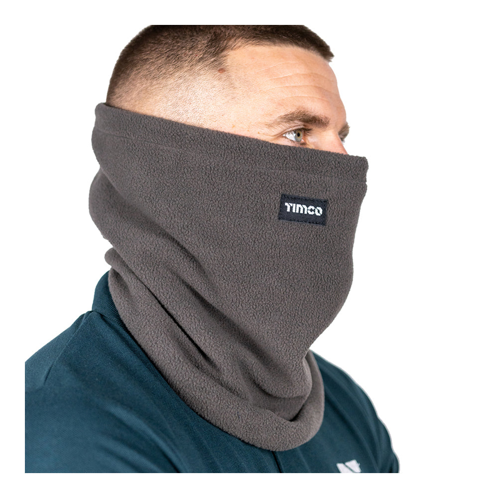 This is an image showing TIMCO Fleece Neck Warmer - One Size - 1 Each Bag available from T.H Wiggans Ironmongery in Kendal, quick delivery at discounted prices.