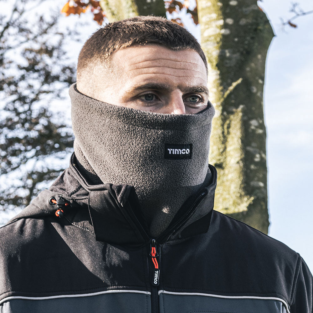 This is an image showing TIMCO Fleece Neck Warmer - One Size - 1 Each Bag available from T.H Wiggans Ironmongery in Kendal, quick delivery at discounted prices.