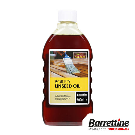 This is an image showing TIMCO Boiled Linseed Oil - 500ml - 1 Each Bottle available from T.H Wiggans Ironmongery in Kendal, quick delivery at discounted prices.