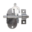 This is an image showing TIMCO Oval Padbolt - Hot Dipped Galvanised - 4" - 1 Each TIMbag available from T.H Wiggans Ironmongery in Kendal, quick delivery at discounted prices.
