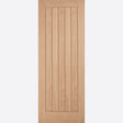 This is an image showing LPD - Belize Unfinished Oak Doors 826 x 2040 FD 30 available from T.H Wiggans Ironmongery in Kendal, quick delivery at discounted prices.