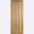 This is an image showing LPD - Kilburn Unfinished Oak Doors 838 x 1981 FD 30 available from T.H Wiggans Ironmongery in Kendal, quick delivery at discounted prices.