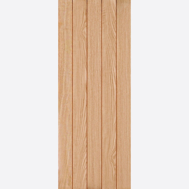 This is an image showing LPD - Wexford Unfinished Oak Doors 838 x 1981 FD 30 available from T.H Wiggans Ironmongery in Kendal, quick delivery at discounted prices.