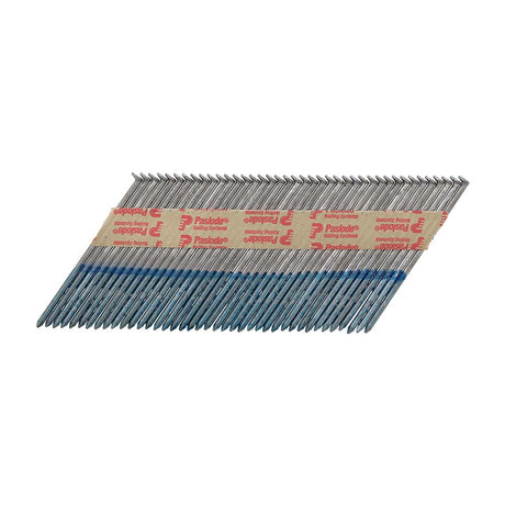 This is an image showing TIMCO Paslode IM360Ci Nails & Fuel Cells Trade Pack - Plain Shank - Hot Dipped Galvanised - 140629 - 3.1 x 90/2CFC - 2200 Pieces Box available from T.H Wiggans Ironmongery in Kendal, quick delivery at discounted prices.