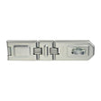 This is an image showing TIMCO Double Hinged Hasp & Staple - Zinc - 200mm - 1 Each Blister Pack available from T.H Wiggans Ironmongery in Kendal, quick delivery at discounted prices.