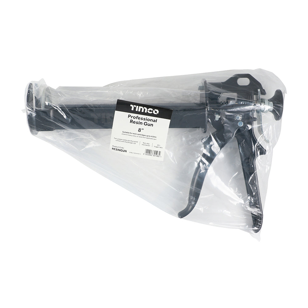 This is an image showing TIMCO Professional Resin Gun - 8" - 1 Each Bag available from T.H Wiggans Ironmongery in Kendal, quick delivery at discounted prices.