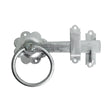This is an image showing TIMCO Ring Gate Latch - Plain - Hot Dipped Galvanised - 6" - 1 Each TIMbag available from T.H Wiggans Ironmongery in Kendal, quick delivery at discounted prices.