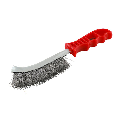 This is an image showing TIMCO Wire Hand Brush - Steel - 255mm - 1 Each Unit available from T.H Wiggans Ironmongery in Kendal, quick delivery at discounted prices.