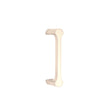 This is an image of Spira Brass - Tulip Pull Handle 115mm Polished Nickel  available to order from T.H Wiggans Architectural Ironmongery in Kendal, quick delivery and discounted prices.