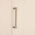 This is an image of Spira Brass - Tulip Pull Handle 165mm Satin Nickel  available to order from T.H Wiggans Architectural Ironmongery in Kendal, quick delivery and discounted prices.