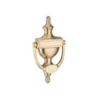 This is an image of Spira Brass - Victorian Door Knocker 150mm Satin Brass available to order from T.H Wiggans Architectural Ironmongery in Kendal, quick delivery and discounted prices.