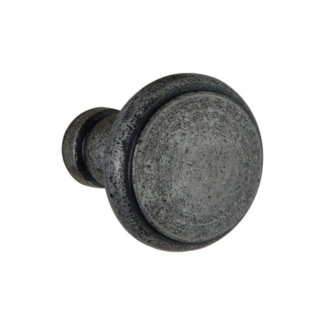 This is an image of Spira Brass - Stepped 30mm Cupboard Knob Pewter  available to order from T.H Wiggans Architectural Ironmongery in Kendal, quick delivery and discounted prices.