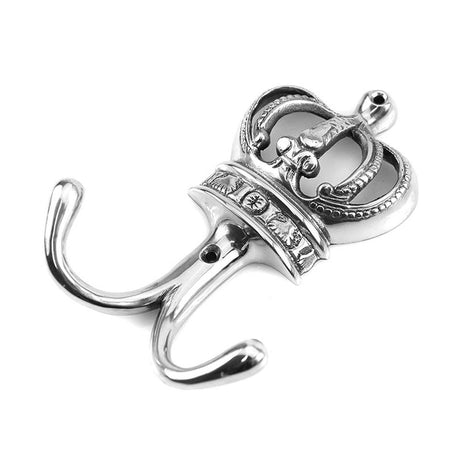 This is an image of Spira Brass - Crown Hook Polished Nickel available to order from T.H Wiggans Architectural Ironmongery in Kendal, quick delivery and discounted prices.