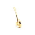 This is an image of Spira Brass - Victorian Coat Hook 87mm Polished Brass available to order from T.H Wiggans Architectural Ironmongery in Kendal, quick delivery and discounted prices.