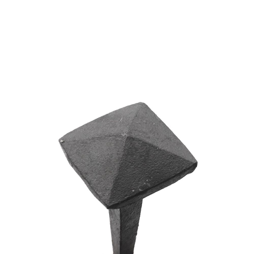 This is an image of Spira Brass - Square Spike Head Iron Nail 1" x 3" Beeswax available to order from T.H Wiggans Architectural Ironmongery in Kendal, quick delivery and discounted prices.