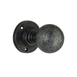 This is an image of Spira Brass - Ball Door Knobs Pewter available to order from T.H Wiggans Architectural Ironmongery in Kendal, quick delivery and discounted prices.
