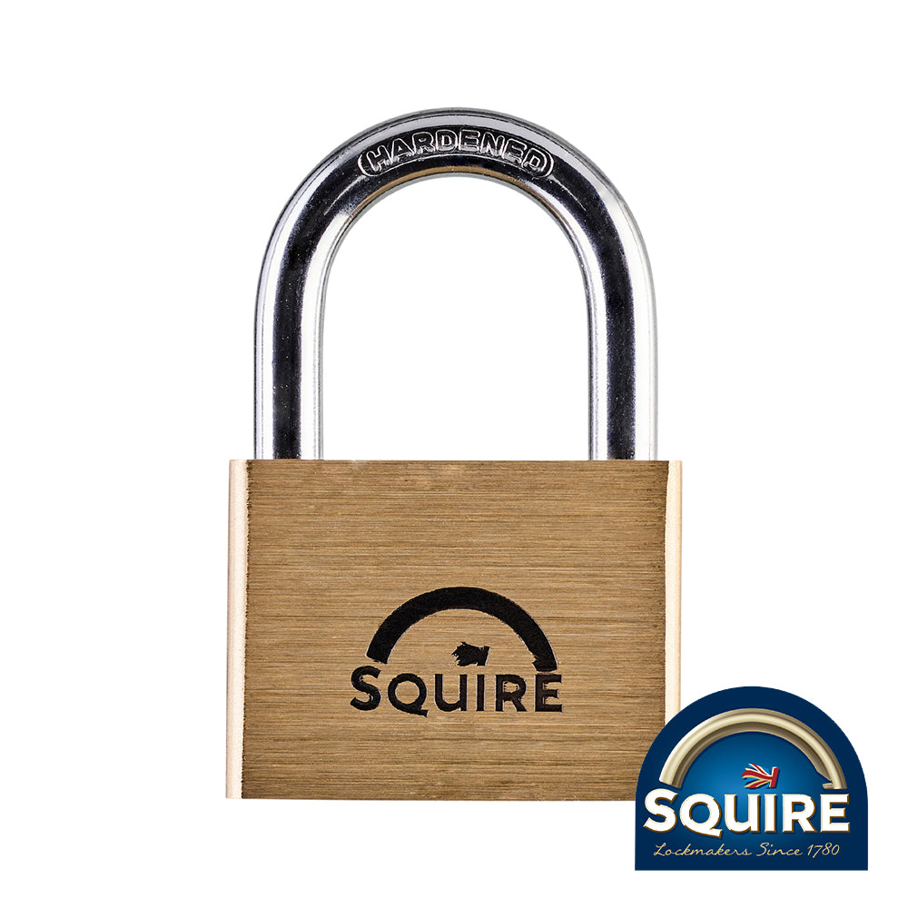 This is an image showing TIMCO Premium Brass Lion Padlock - LN60 - 60mm - 1 Each Blister Pack available from T.H Wiggans Ironmongery in Kendal, quick delivery at discounted prices.