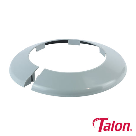 This is an image showing TIMCO Pipe Collar - Grey - PC110GR - 110mm - 1 Each Bag available from T.H Wiggans Ironmongery in Kendal, quick delivery at discounted prices.