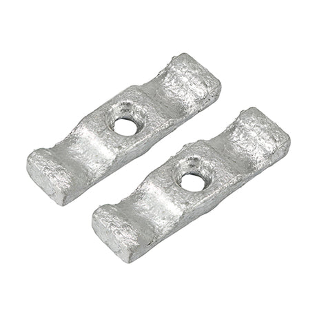 This is an image showing TIMCO Turn Buttons - Hot Dipped Galvanised - 2" - 2 Pieces TIMpac available from T.H Wiggans Ironmongery in Kendal, quick delivery at discounted prices.