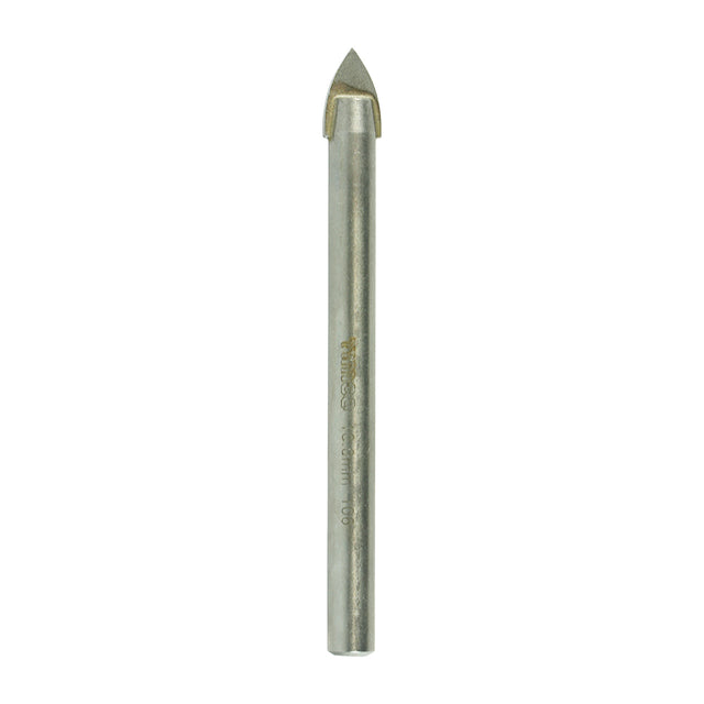 This is an image showing TIMCO TCT Arrow Head Tile & Glass Bit - 10.0mm - 1 Each Blister Pack available from T.H Wiggans Ironmongery in Kendal, quick delivery at discounted prices.