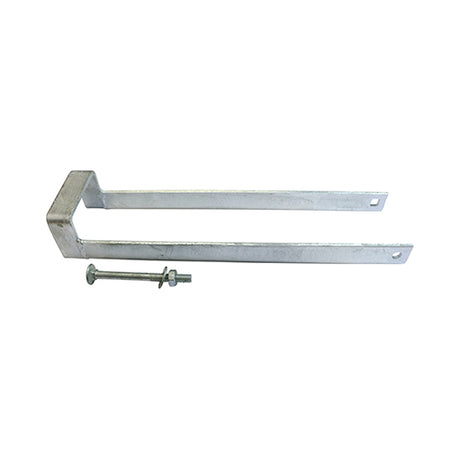 This is an image showing TIMCO Throw-Over Gate Loop - Hot Dipped Galvanised - 350mm - 1 Each Plain Bag available from T.H Wiggans Ironmongery in Kendal, quick delivery at discounted prices.